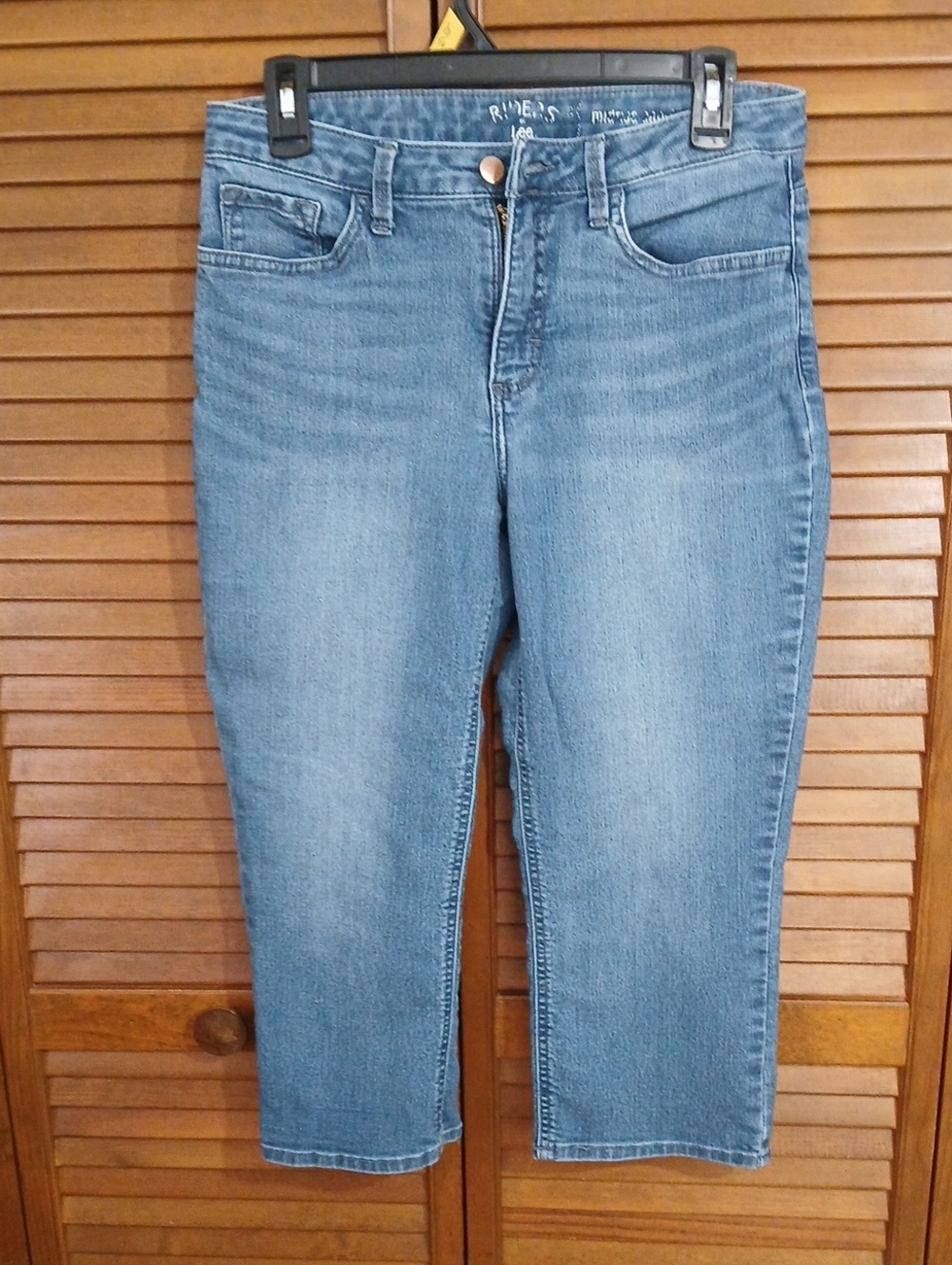 Lee Light Blue Ankle Crop Jeans
